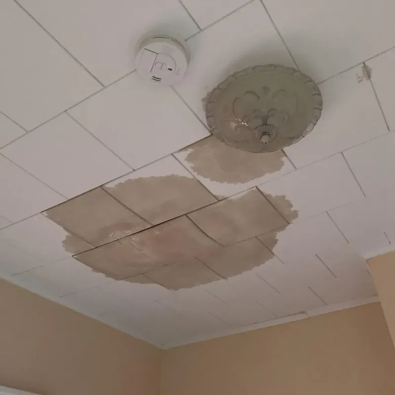 Ceiling Water Damage Repair in Woodstock, VT
