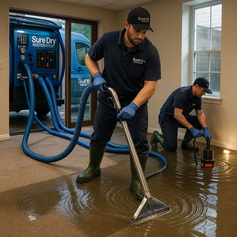 Water Extraction and Removal process in Woodstock, VT
